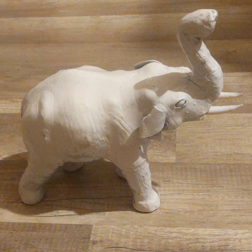 Wooden elephant